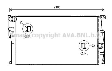 AVA QUALITY COOLING Радиатор, охлаждение двигателя BW2455